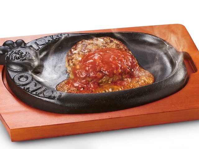 アメリカンダイニングレストラン「トマト&オニオン」プレーンハンバーグ