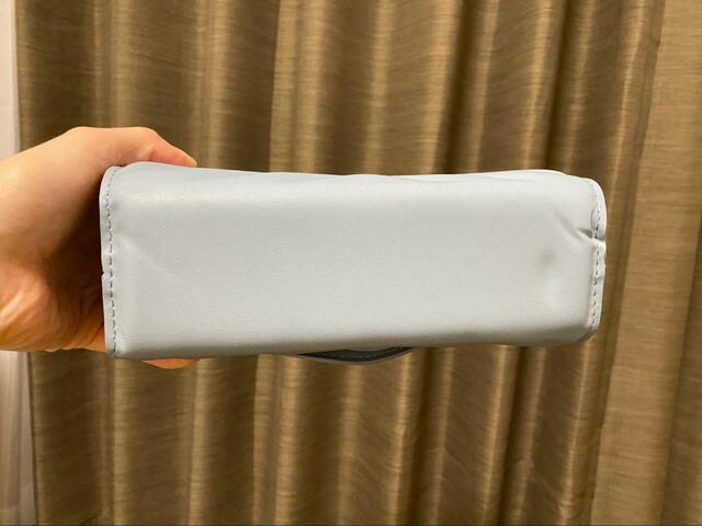 【SHEIN⠀ミニ シェブロン キルティング フラップ スクエアバッグ】若干型崩れしていますが気にならない程度