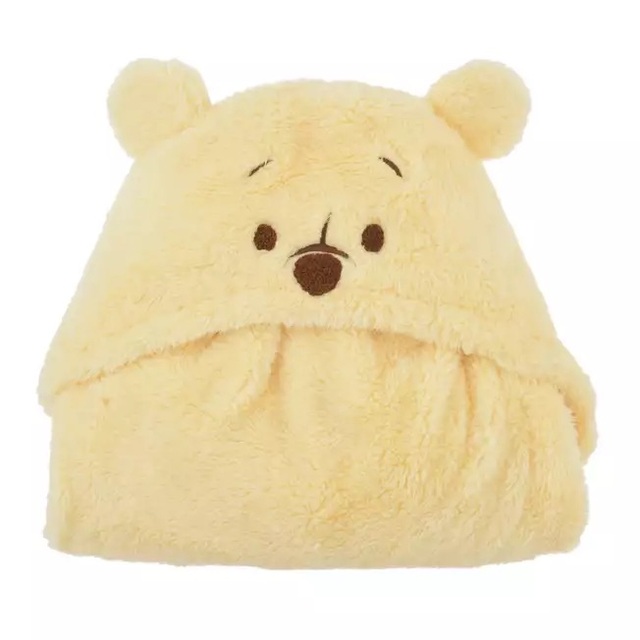 プーさん ブランケット フード フェイス Enjoy Winter 2,900円