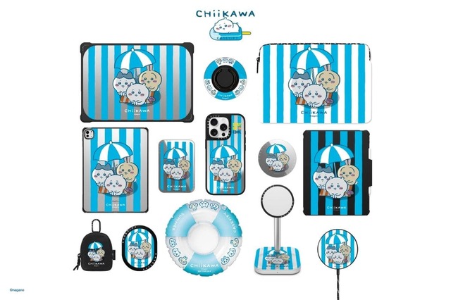 【ちいかわ×CASETiFY】ストライプのデザインでそろえても夏っぽいかも！？