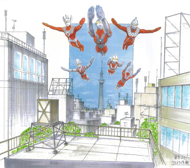 特撮風フォトスポット