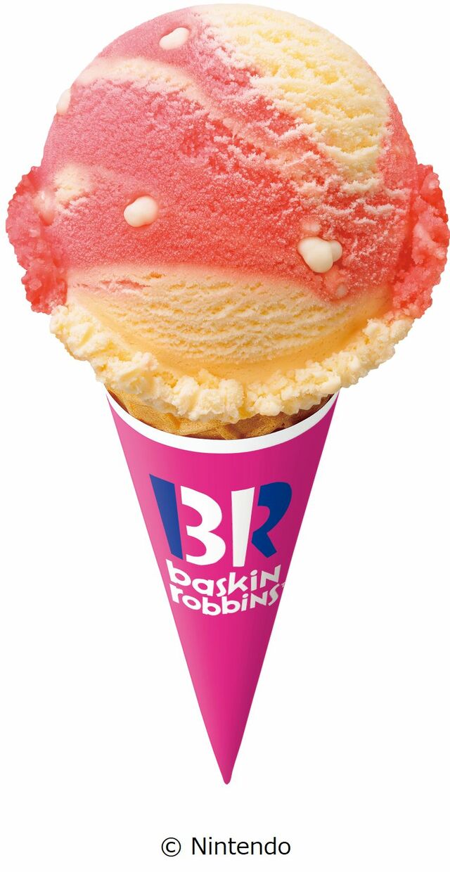 「スーパーキノコ ーコーラフロートー」<シングル・レギュラーサイズ 参考価格 390円>【サーティワン×スーパーマリオコラボ】