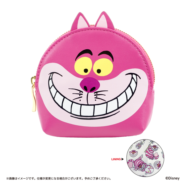 チェシャ猫・フェイスポーチ(1980円)