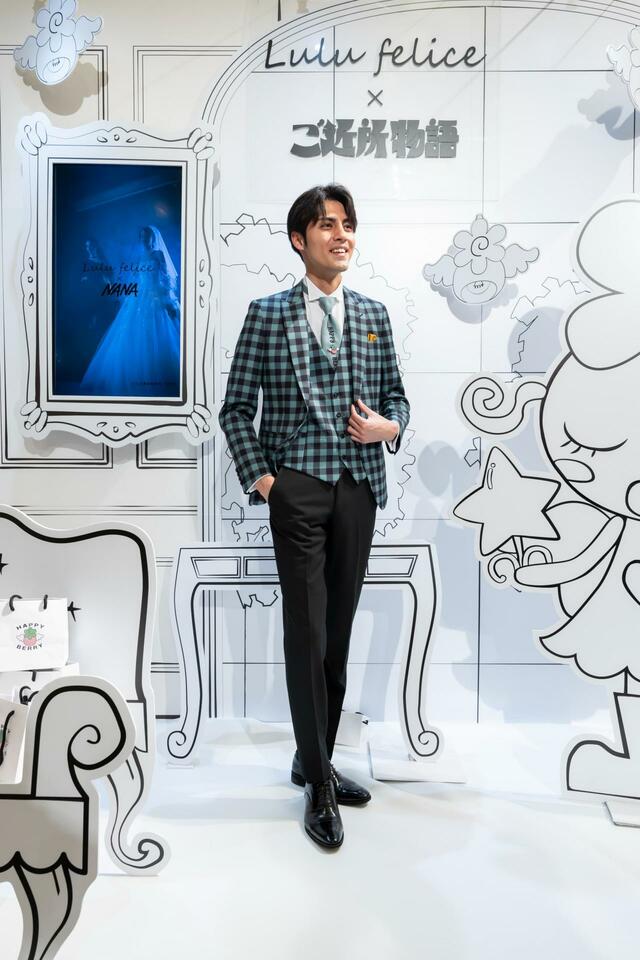 「Lulu felice×ご近所物語」新作ウェディングドレス　LU-2008_Green 