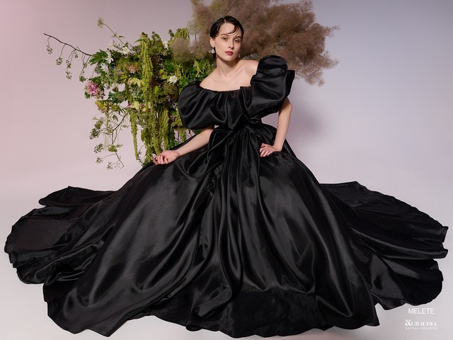 「Irida maison（イリーダメゾン）」新作ウェディングドレス　IM-0038_Black