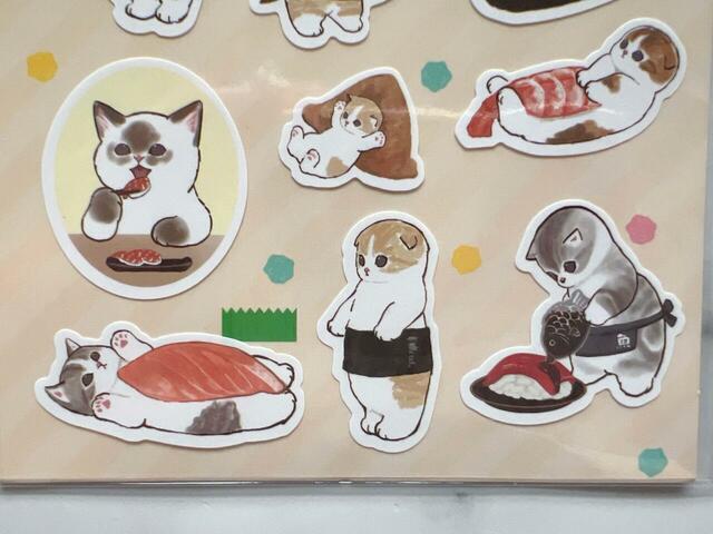 1シートにつき、19枚のシール入り