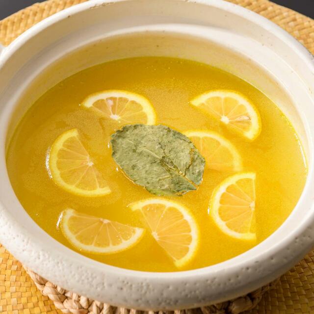 ハーブ香る“レモンハーブだし”【しゃぶ葉「牛たんフェア」】