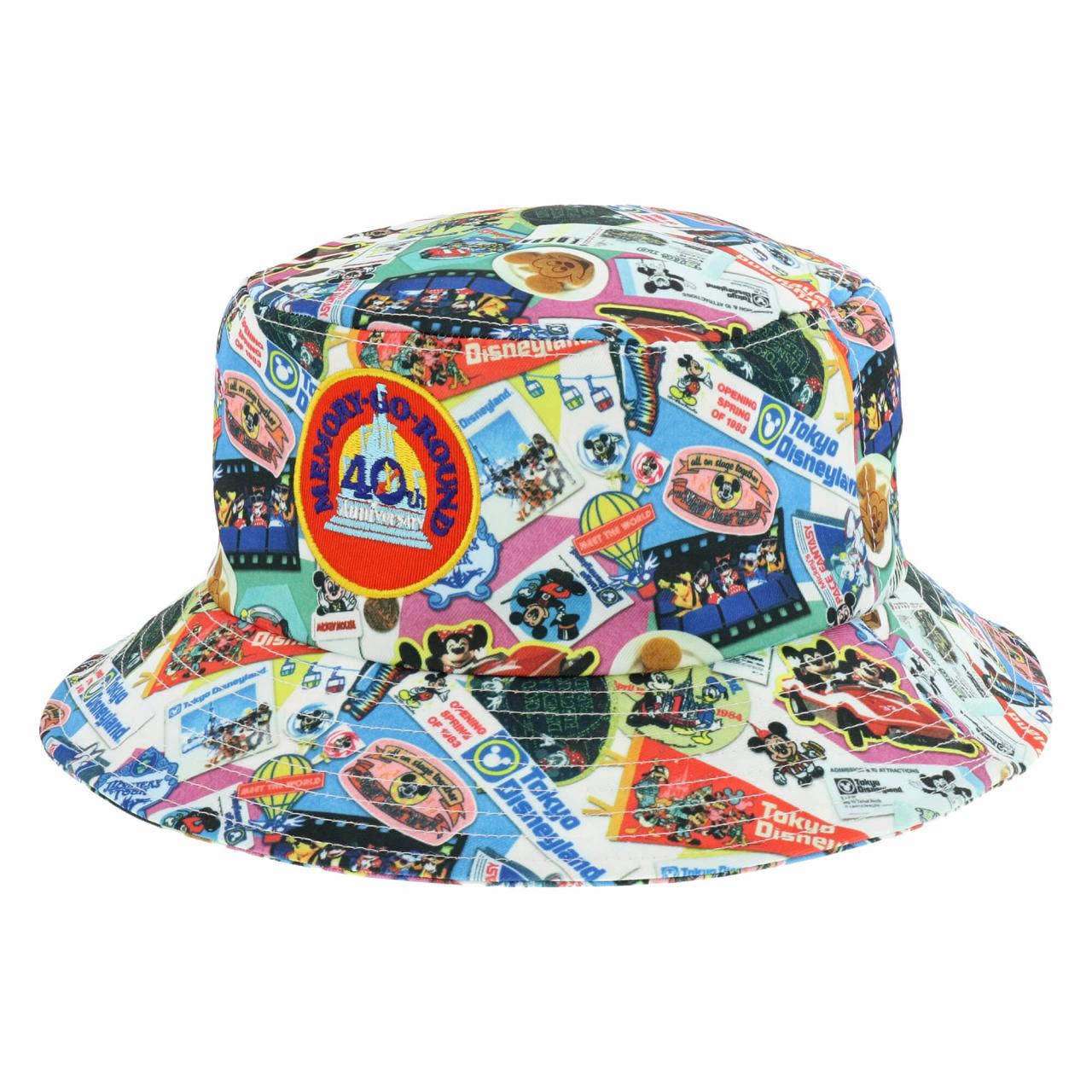 ディズニー40周年 MEMORY GO ROUND バケハTシャツ