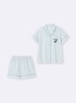 【GU×パペットスンスン】「コットンパジャマ(半袖&ショートパンツ) パペットスンスン」2,490円/アイスのフレーバーをイメージしたコットンパジャマ