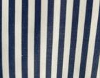 【coca　ストライプボリュームシャツワンピース】ネイビーとホワイトのストライブ柄が爽やか！さらりとしたポリエステル生地です