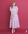 ミニー/さくらんぼ柄ティアードスカート ¥14,500