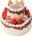 ポムポムプリンのアニバーサリーケーキ