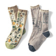 クルー丈ソックス［２柄セット］ 「ムーミン」｜￥1,290 （税込）