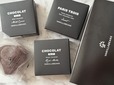 ベイサイド限定ボックス（ショーコラ・マイルドカカオ、パリトロ・スイート、ショーコラ・リッチミルク、ドロップチョコレート各1個 / 1450円）