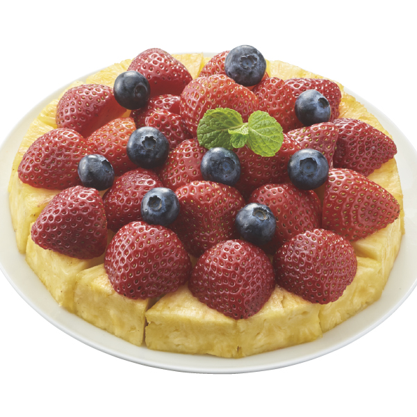 あまおういちごのフルーツデコレーション