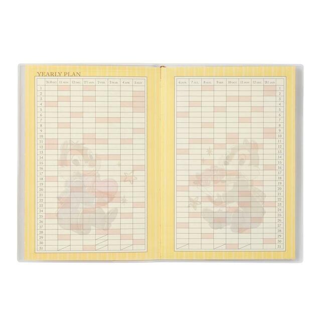 チップ&デール 手帳・スケジュール帳 B6 CALENDAR & ORGANIZER 2027 1,500円