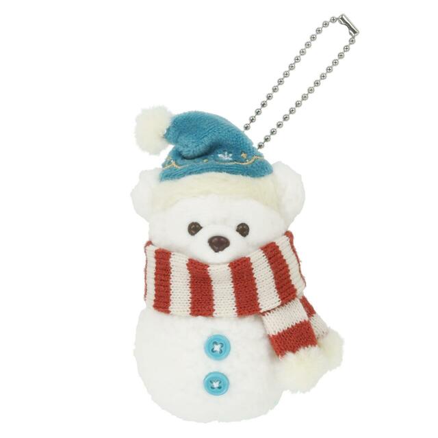 ぬいぐるみチャーム 2,300円｜東京ディズニーシー「ダッフィー＆フレンズのアワ・リトル・スノーフレンズ」グッズ｜販売店舗：東京ディズニーシー「マクダックス・デパートメントストア」｜発売日：2026年11月2日(月)