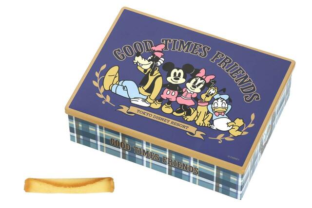 ロールクッキー 1,800円｜東京ディズニーリゾート「ミッキー＆フレンズ」新グッズ｜販売店舗：東京ディズニーランド「グランドエンポーリアム」、東京ディズニーシー「フィガロズ・クロージアー」｜発売日：2026年4月23日（木）