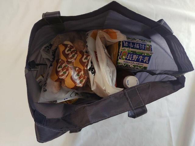 食品がたっぷり入る