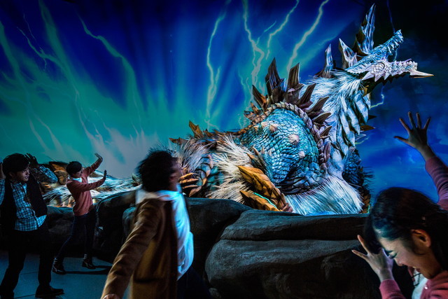 ジンオウガ　©CAPCOM CO., LTD. ALL RIGHTS RESERVED. 画像提供：ユニバーサル・スタジオ・ジャパン