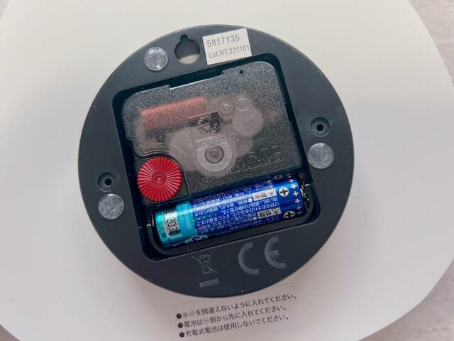 単3電池一つが必要。別売りなので購入してくださいね！