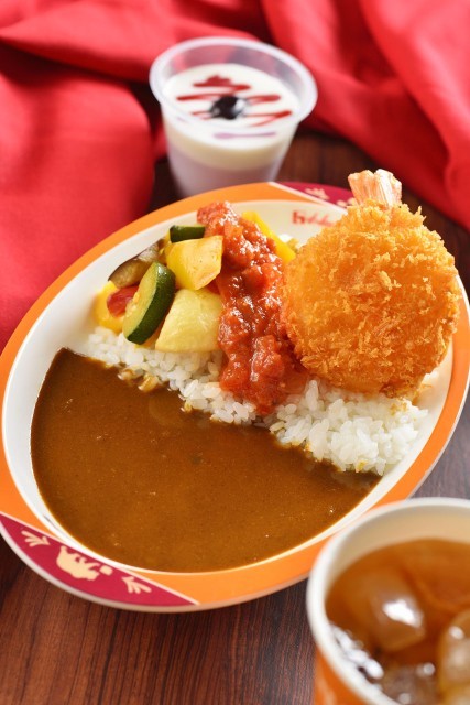 エビカツ＆ベジタブルカレー