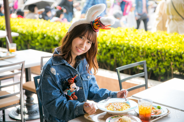 カフェ・ポルトフィーノのテラス席