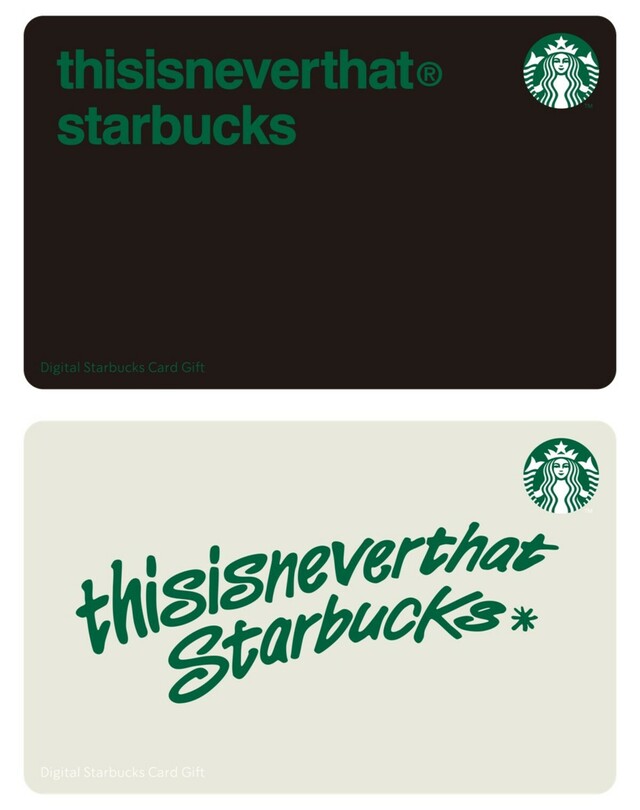 thisisneverthat starbucks デジタル スターバックス カード / ¥1,000～30,000
