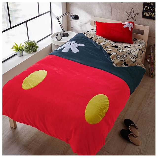 マイクロファイバーの布団カバーセット＜ミッキー＞ 11,000円（税込）