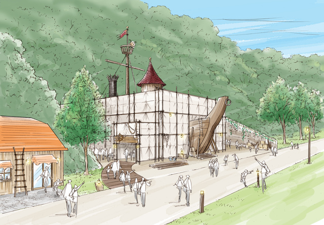 MOOMINVALLEY PARK_ムーミンパパが仲間たちと体験した海のオーケストラ号