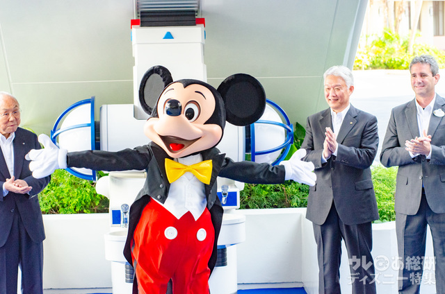 東京ディズニーランド「ハンドウォッシングエリア」オープニングセレモニー（2018年7月3日）