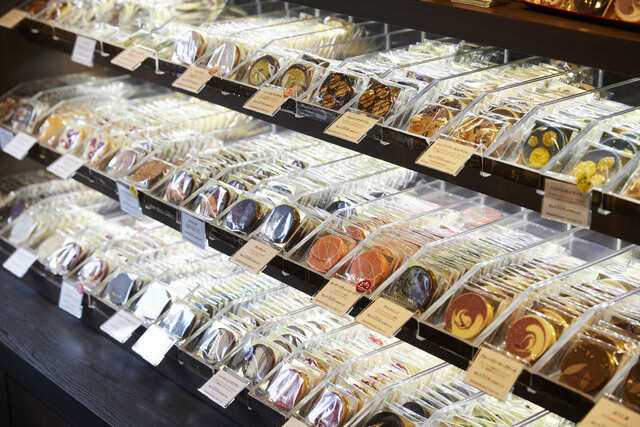 【ベルアメール 京都別邸】ベルアメールで人気のパレショコラも販売