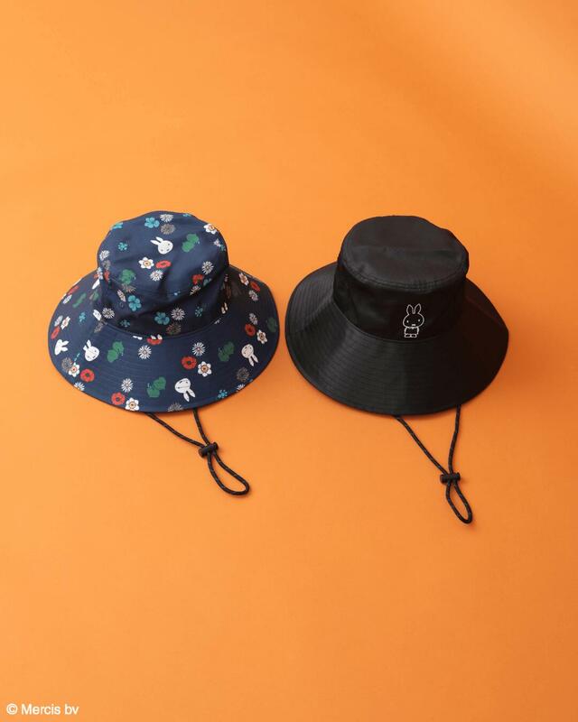 miffy/サファリハット  カラー：Navy/Black  価格：￥4,990【Green Parks miffyコレクション】