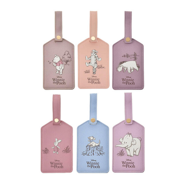プー&フレンズ シークレットラゲッジタグ POOH TRAVEL 900円