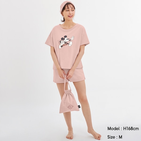 スリーピーセット（半袖&ショートパンツ）Disney ￥2,990 +税