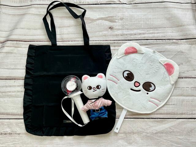 【GLOW10月号付録】持ち手は出てしまいますが、これだけのものが収納できます♪