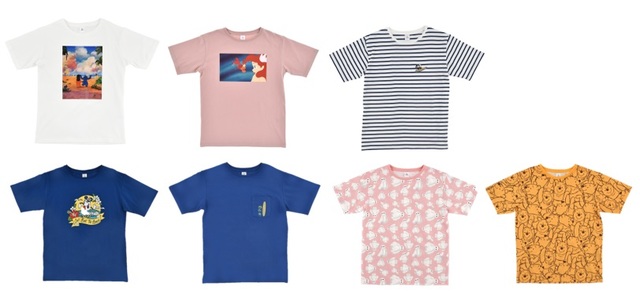 半袖Tシャツ：各3,190円（税込）