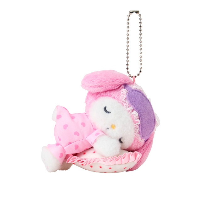 【マイメロディ＆クロミ】「マスコットホルダー」2,497円／どんな夢を見てるのかな？