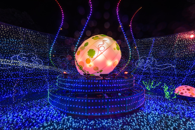 アパリゾート上越妙高イルミネーション2016 『龍の巣窟』