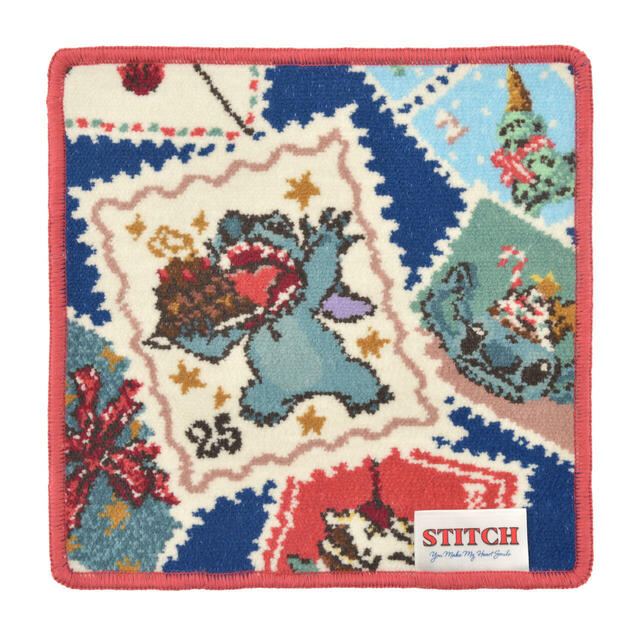 スティッチ ミニタオル Holiday Season collection 1,700円