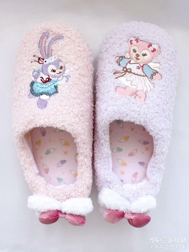 ダッフィー&フレンズの「ウィッシング・ウィングス」ルームシューズ