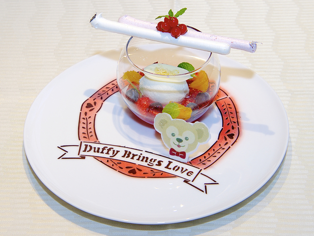 「オチェーアノ」ランチコース｜東京ディズニーシー・ホテルミラコスタ 2016年「スウィート・ダッフィー」※2016年2月14日（日）までのメニュー