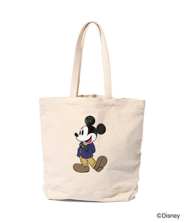 キャンバストート 12,100円|J.PRESS「ミッキーマウス」カプセルコレクション