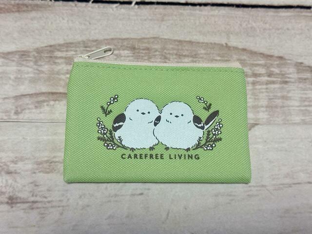 コインケース　シマエナガ柄／税込110円