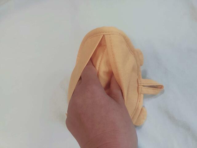 手をいれた時の様子