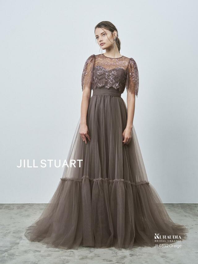 【JILL STUART（ジルスチュアート）新作ウェディングドレス】JIL0392-Greige