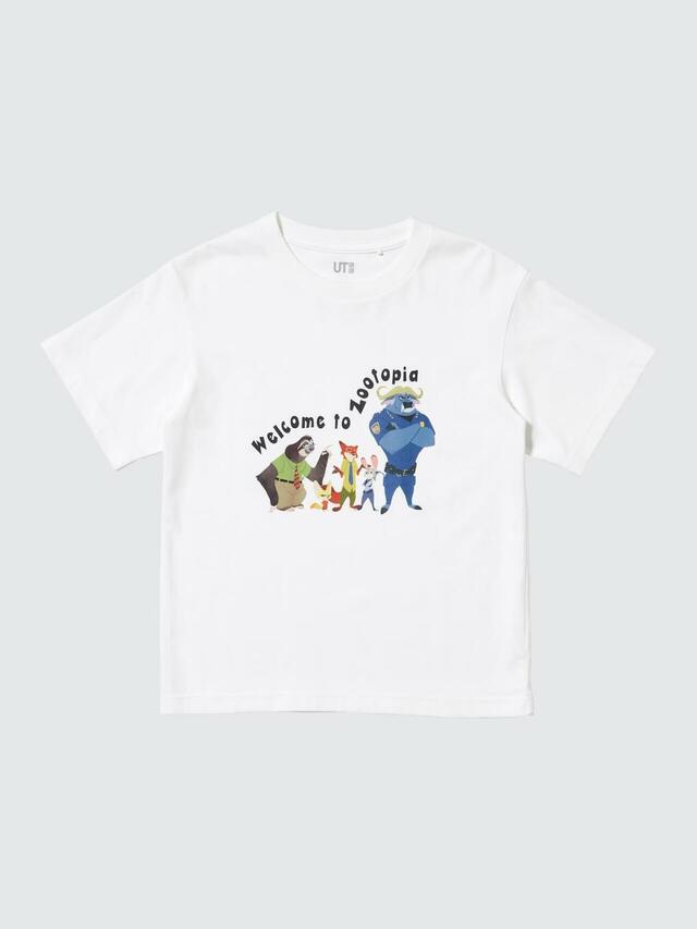グラフィックTシャツ ¥990|ユニクロ UT ディズニー「ズートピア」