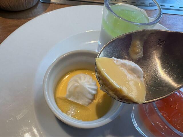 【プレミアムカルビ　プレミアムプリン】卵の風味が絶妙で美味しい！