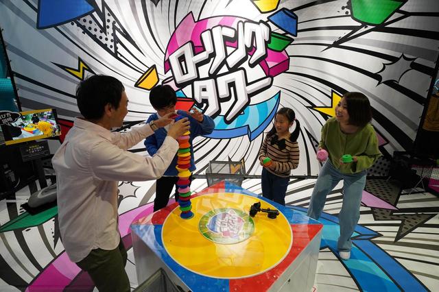 スポーツエンターテインメントエリア「VS PARK」／ローリングタワー