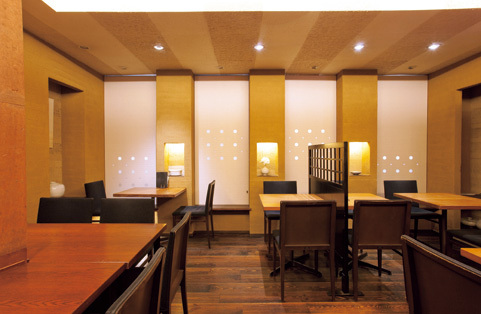 蕎麦 流石 本店／内観